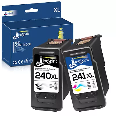 PG-240XL Black CL-241XL Color Ink Cartridge For Canon PIXMA MG2120 MG3620 MG3220 • $34.49