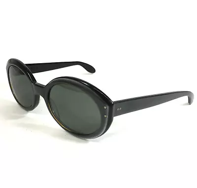Vintage Bausch & Lomb Ray-Ban Sunglasses Bewitching Black With Green Lenses • $169.99