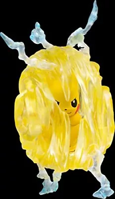 $14.89 • Buy Takara Tomy Pokemon Moncolle-ex Figure Ezw-01 Pikachu Z W/ Crystal Ring 