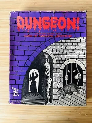 Tsr Dungeon! Board Game - 1st Edition 4th Printing - D&d Ad&d Gygax Rpg • $2.99