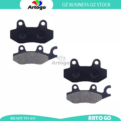 Front+Rear Brake Pads For Kawasaki EX 250 Ninja 250R 2008 2009 2010 2011 2012 • $26.39