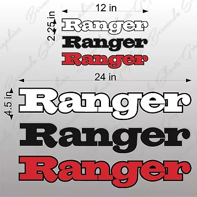 Ranger Bass Boats Decal  - UV Resistant Waterproof Vinyl Graphic • $5.99