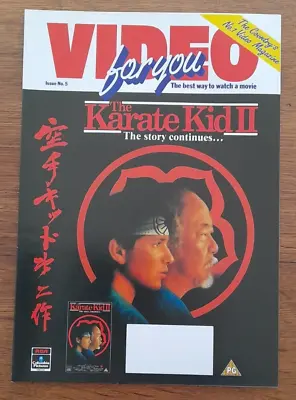 Video For You Magazine-The Karate Kid II • £6