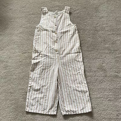 H&M Unisex Baby Sleeveless Overalls Jumpsuit 1.5-2 Years • £2.70