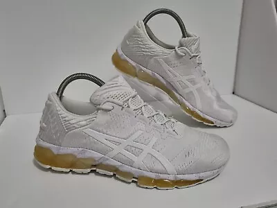 US 8 Asics Gel Quantum 360 5 JCQ Men's Triple White Running Shoes Sneakers • $147.95