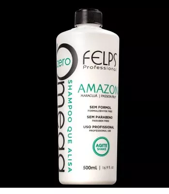 Felps Shampoo Que Alisa Omega Zero Amazon 500ml • $88