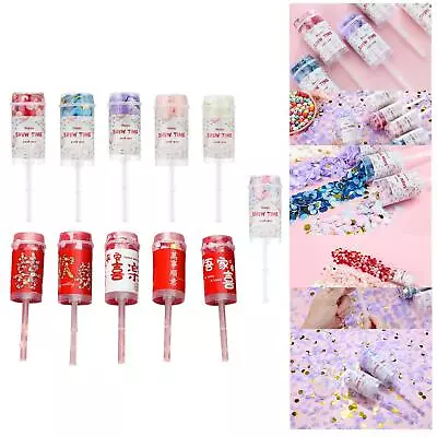 Wedding Confetti Paper Poppers Decorations Favors Confetti Poppers For Kids Fun • $14.38