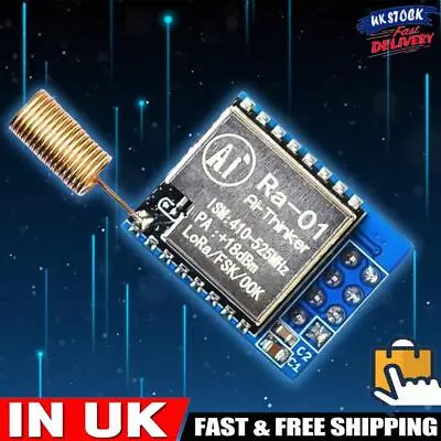 RA-01 SX1278 LORA Spread Spectrum Wireless Module 433M Serial (With Base Plate) • £7.79