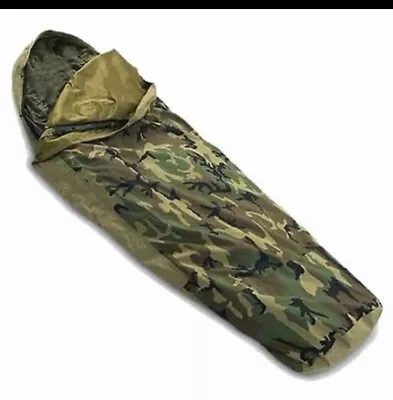 New* US Military BIVY Sleeping Bag Cover MSS Goretex Woodland Camo • $109.99