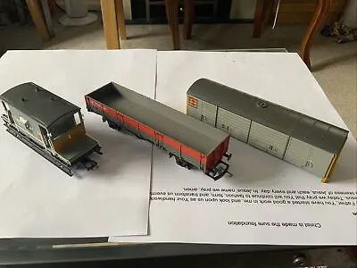 £3.20 • Buy Small Joblot Of OO Gauge BR Railfreight Rolling Stock By Hornby & Bachmann