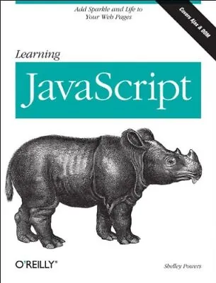 £3.49 • Buy Learning JavaScript, Powers, Shelley