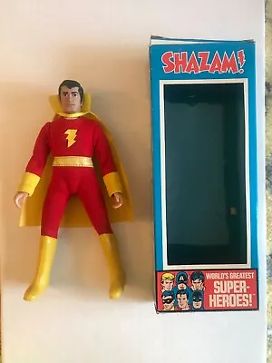 1970's Mego 8  Shazam Captain Marvel DC Mint Original Near-Mint FIRST ISSUE BOX • $224.95