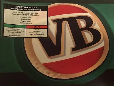 Victoria Bitter VB Bar Mat • $40