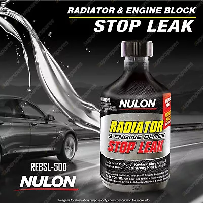 Nulon Radiator & Engine Block Stop Leak 500ML REBSL-500 Quality Guarantee • $23.95