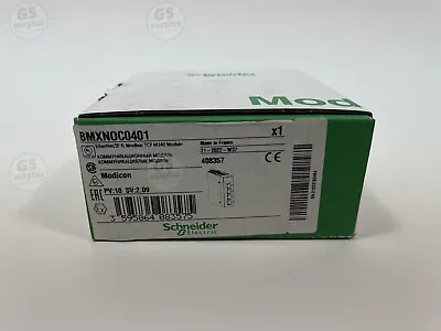 New Schneider Electric BMXNOC0401 Modicon M340 Ethernet/IP Modbus TCP • $1098