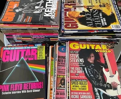 🎸🎹🎸 Guitar World Magazine Collection Lot You Pick EM 🎸🎹🎸 • $8.95