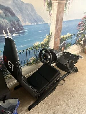 £130 • Buy Gaming Simulator Thrustmaster Ferrari 458 Italia With Pedals And Next Level F-gt