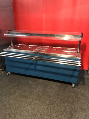 £2100 • Buy Moffat Buffet Food Warmer Bain Marie Hot Cupboard  Tray Slide Heated Gantry