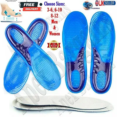 £5.25 • Buy Sports Running Shoe Insoles Orthotic Shock Absorb Olympic Inner Sole Arch Unisex
