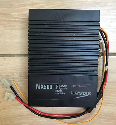 Maystar 50 + 50 Watt Bridgeable Power Amplifier MX500 - See Description • £35