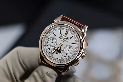 Patek Philippe Grand Complications Rose Gold Silver Dial. 5270R-001 Complete Set • $135000