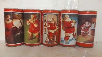 Coke Xmas Cans - Crimped Steel • $12.99