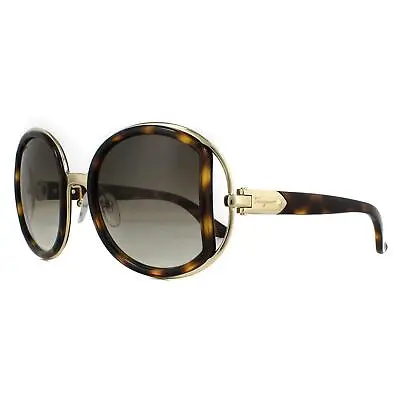 Salvatore Ferragamo Tortoise / Brown Gradient 52mm Ladies Sunglasses SF719S 238 • $67.99