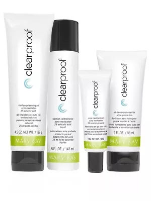 Mary Kay Clear Proof Acne System - Fresh 2022 Product FULL SIZE UNISEX NIB • $40