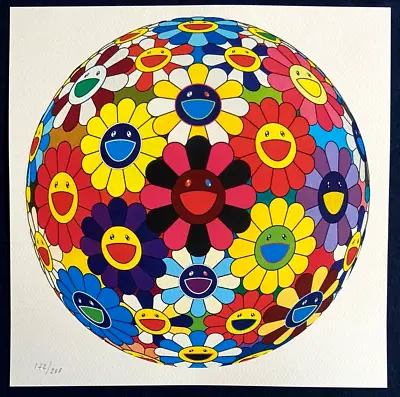 Takashi Murakami Lithography Mori Art Museum 2015 [( Kaws Yayoi Kusama)] • $296.04