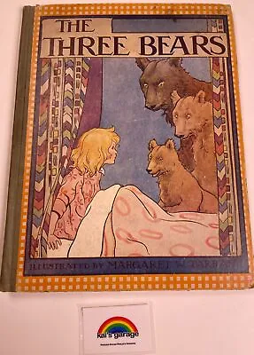 VTG The Three Bears Margaret W Tarrant Hardcover Color HT • $27