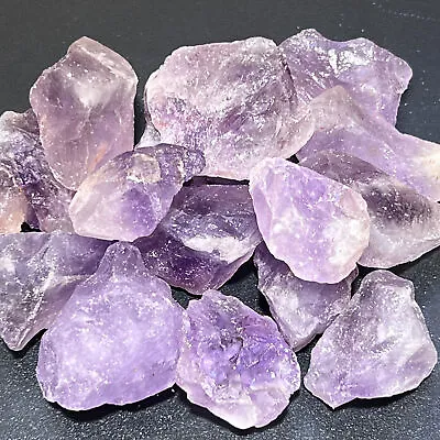 Amethyst Purple Crystal Rough Raw Natural Gemstones Healing Crystals • $74.32