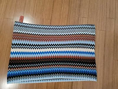 New Women's MISSONI Zig Zag Pattern Wool Blend Neck Warmer Scarf • $195