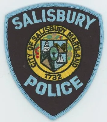 Maryland Md Salisbury Police Nice Shoulder Patch Sheriff • $4.99