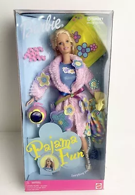 Vintage 1999 Mattel Pajama Fun Barbie Doll #26883 Target Special Edition NIB • $72.88