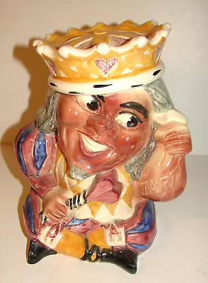 Vintage 1950's RED WING POTTERY - KING OF TARTS COOKIE JAR - EXCELLENT CONDITION • $598