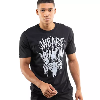 Official Marvel Mens We Are Venom T-shirt Black S - XXL • £10.49