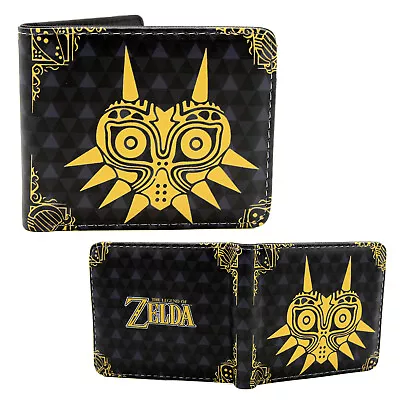 The Legend Of Zelda - Majora's Mask Logo 4.5  Bi-Fold Wallet NEW Billfold • £6.17