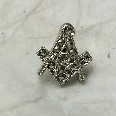 Vintage Masonic Hat Pin Silver Tie Tack  • $22.01