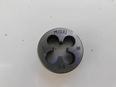£7.95 • Buy M10 X 1.0 Solid Circular Die - 30mm O/D - LEFT HAND THREAD
