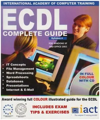 ECDL Complete Guide For Office 2003 Paperback Book The Cheap Fast Free Post • £3.50