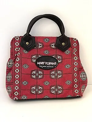 Disney Mary Poppins The New Musical Carpet Handbag Purse Clutch Rockabilly • $34.99