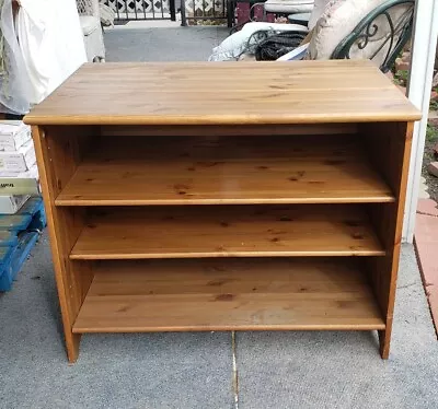 MAPLE Wide & Tall TV Stand/ Mini Entertainment Center W/ Adjustable Shelving • $95