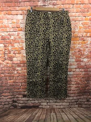 Re-Imagined By J.Crew Women’s Cheetah Print Jeans Size 30 • $12.99