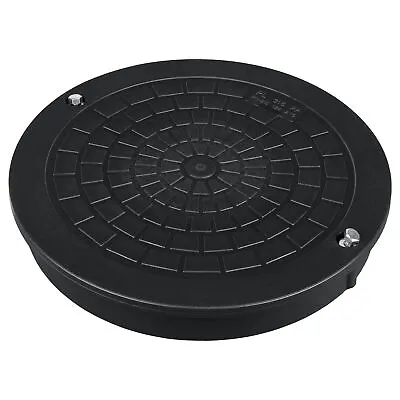 Manhole Cover For Smooth Pipe 315mm Underground Drainage Inspection Chamber Lid • £24.79