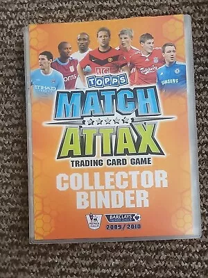 Match Attax 2009/10 - Collectors Binder And Card Near Complete Set • £9.99