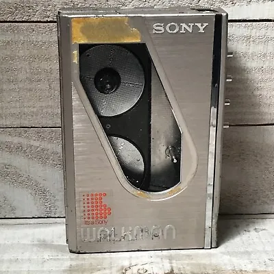 $199.99 • Buy Rare Sony WM-10II Walkman Stereo Cassette Player Silver Not Working