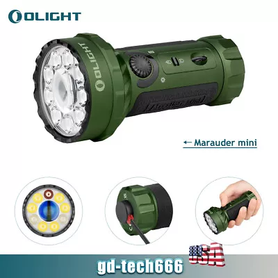 Olight Marauder Mini 7000 Lumen Brightest Flashlight Rechargeable Powerful Torch • $199.99