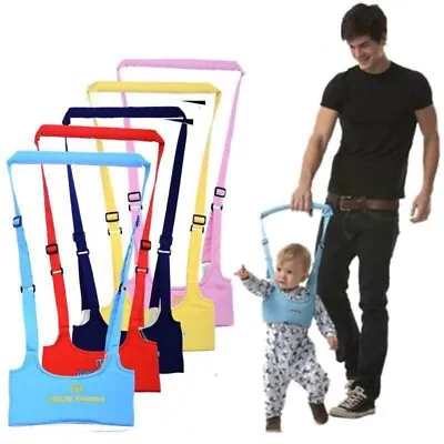 $10.50 • Buy Infant Walking Learning Assistant Leash Harness Reins Toddler Kid Strap ,Pink