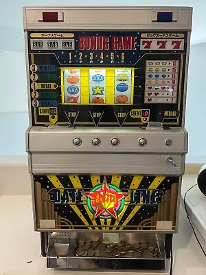 $350 • Buy Vintage Slot Machine Kohshin Date Line  With 450 Tokens And Key