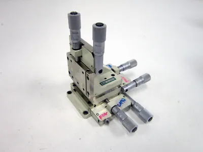 Line Tool Co. A Rhff Dual Micrometer Fine Focus Linear Stage Xyz 3-axis A-rhff • $446.49